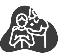 Diese Abbildung zeigt eine Krankenschwester mit Patient