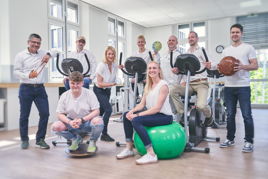 Auf dieser Abbildung sieht man ein Teil unseres Rehaktiv-Teams